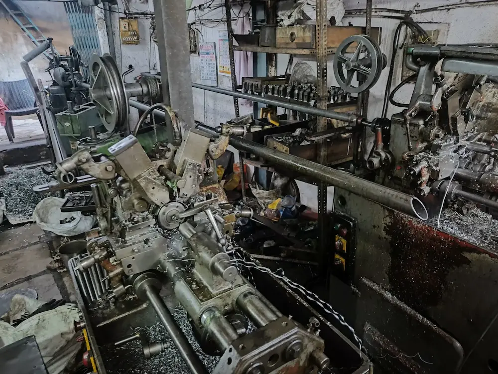 CMM Quality Inspection Traub Components