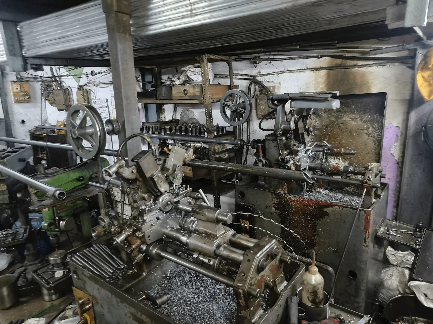 Multiple Traub Machines Production Floor India