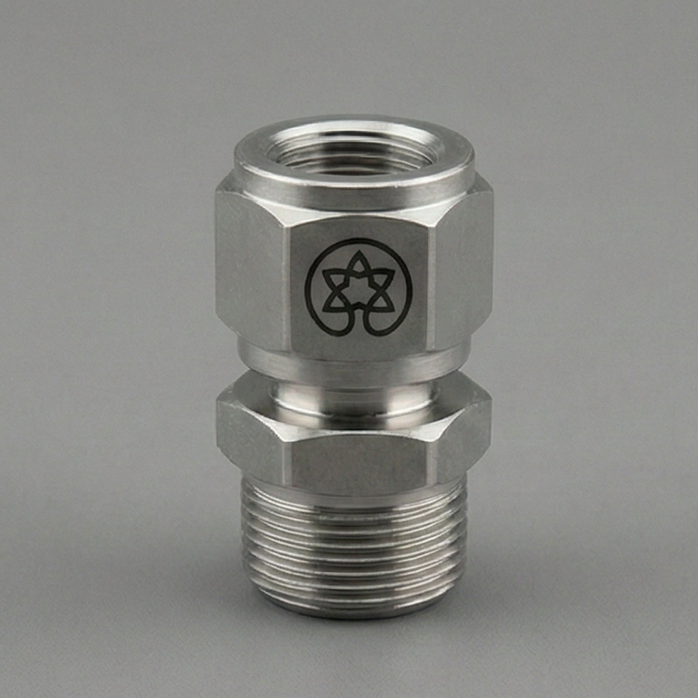 Aluminum AN 37 Flare Fitting Aerospace Automotive