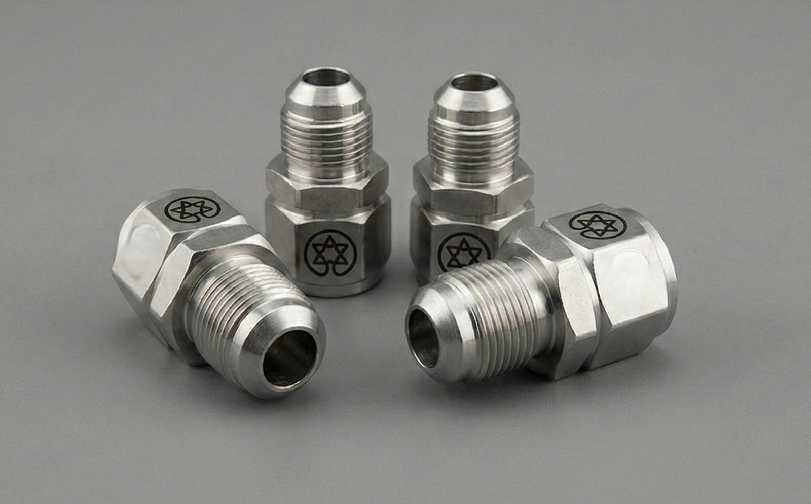 Anodized Aluminum AN Fitting