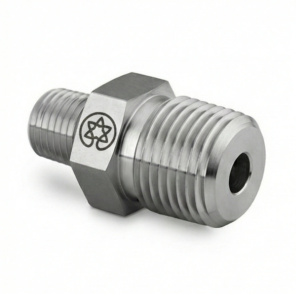 Zinc Plated Hex Nipple