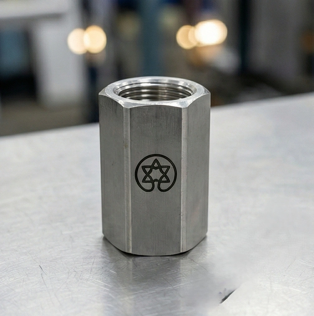 Carbon Steel Long Hex Coupling Nut Threaded Rod Connector