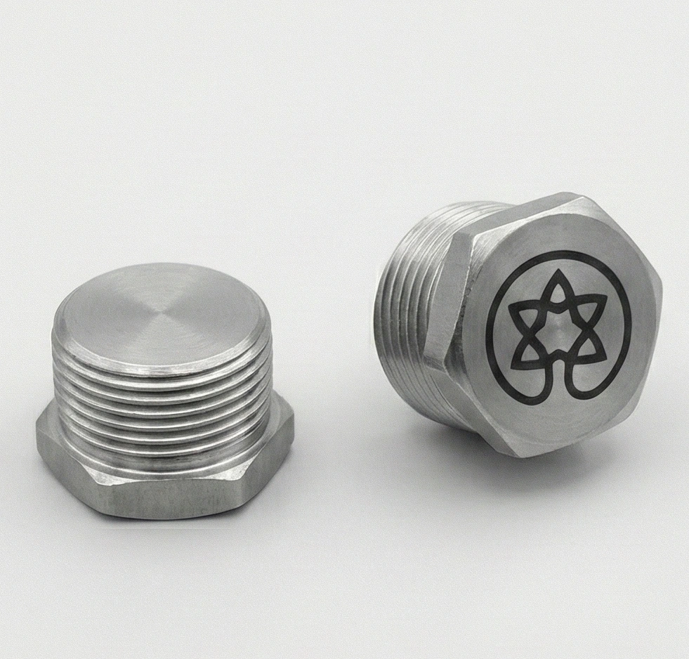 Square Head Solid Pipe Plug Hydraulic