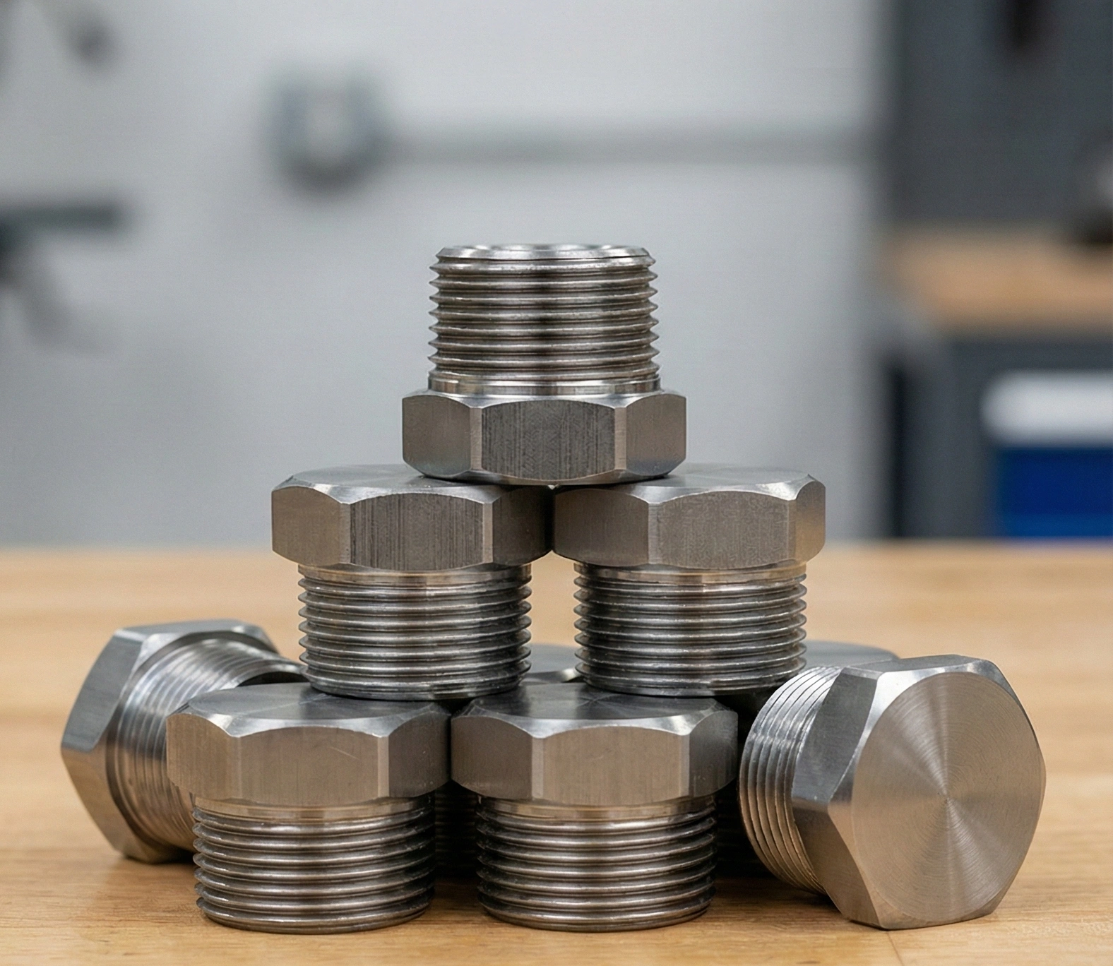 Chrome Plated Solid Pipe Plug
