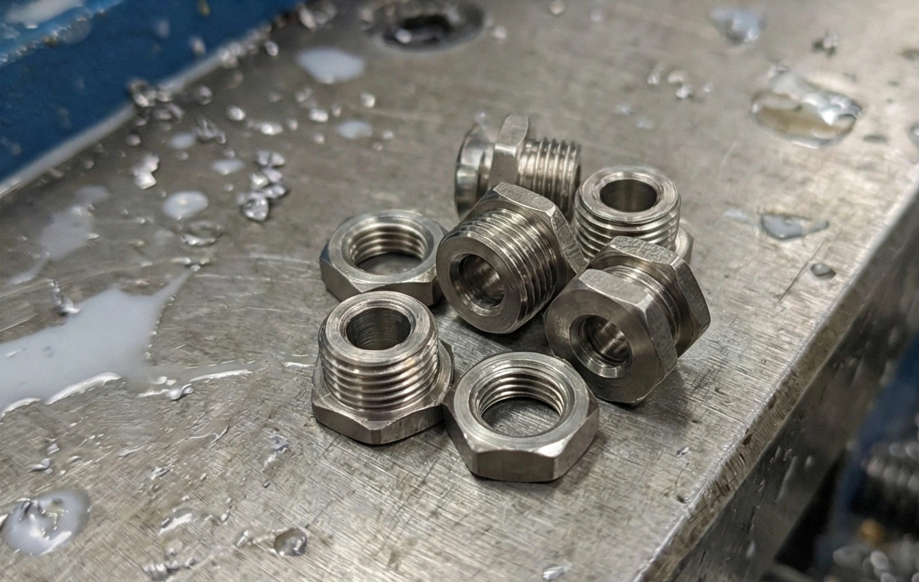 Electropolished High Pressure Pneumatic Fitting