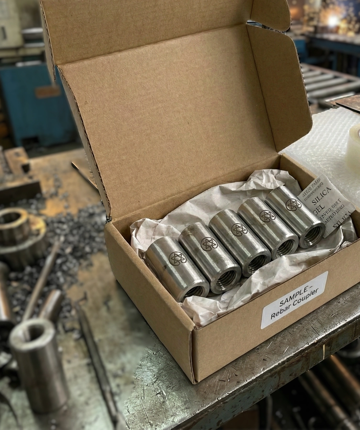 Black Oxide Steel Coupler