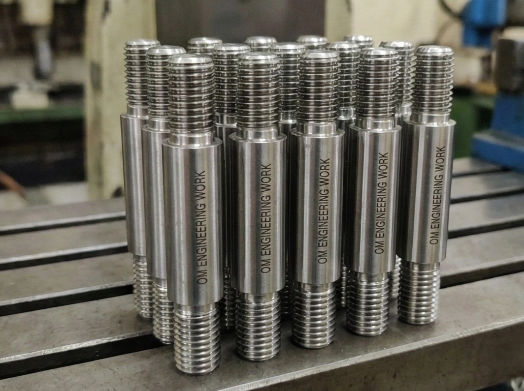 En8 Zinc Plated Threaded Stud