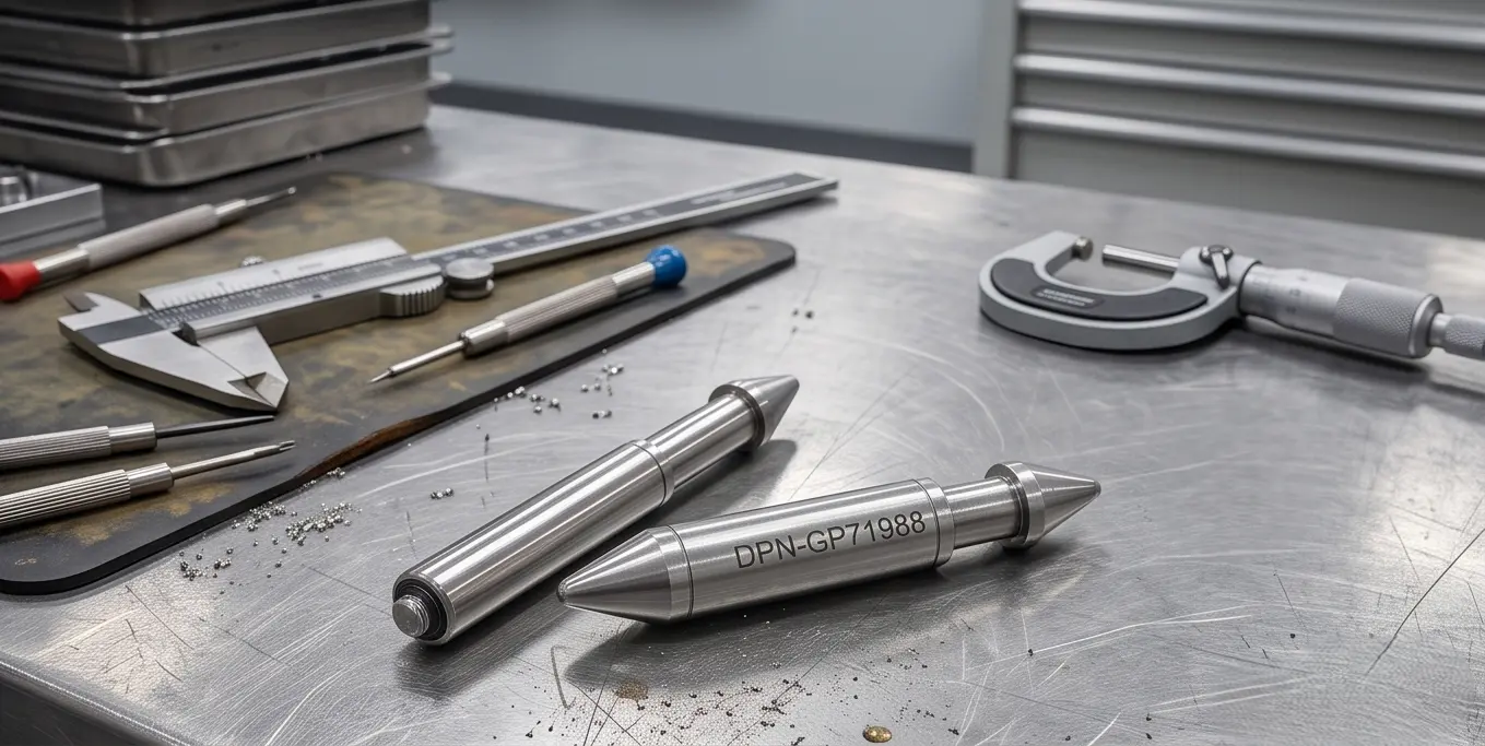 CNC Turned Guide Fitting Inspection